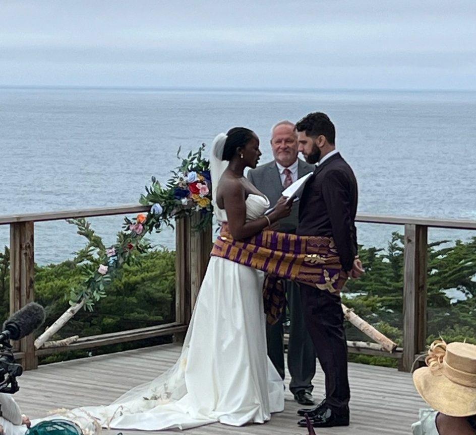 You may kiss the bride